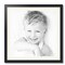 ArtToFrames 26x26" Matted Picture Frame with 22x22" Single Mat Photo Opening Framed in 1.25" Black and 2" Mat (FWM-3926-26x26)